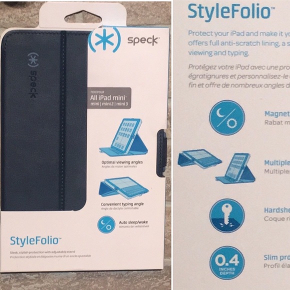 speck Accessories - Speck style folio - all iPad mini 1-3 - DONATED